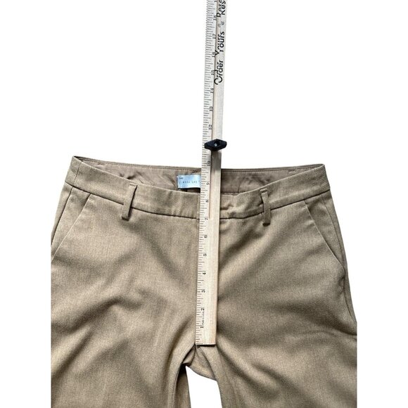 Gap Wide Leg Trouser Pants Womens 2L Tan Stretch Dress Work Office Slacks Career - Picture 6 of 8